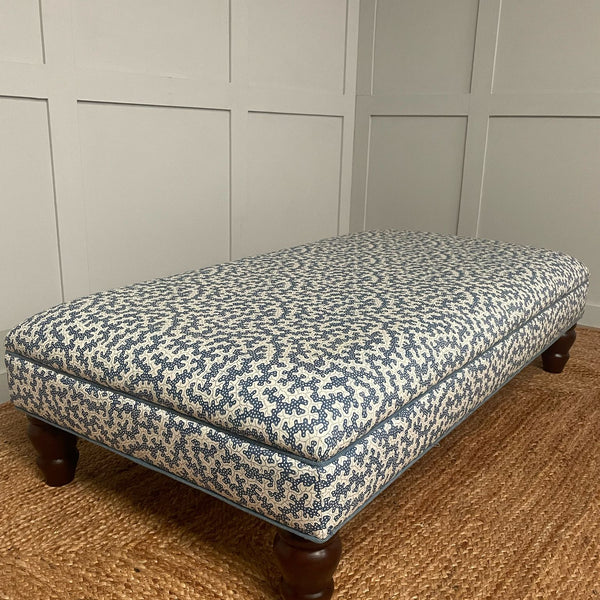 Available Now | Bryher Classic Ottoman In Sanderson