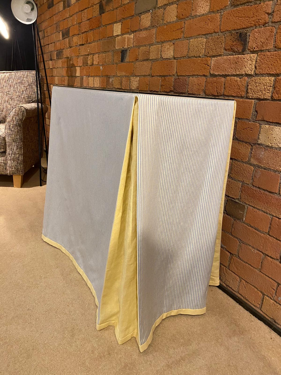 The Ruth MDF console table (with the option of adding a tablecloth!)