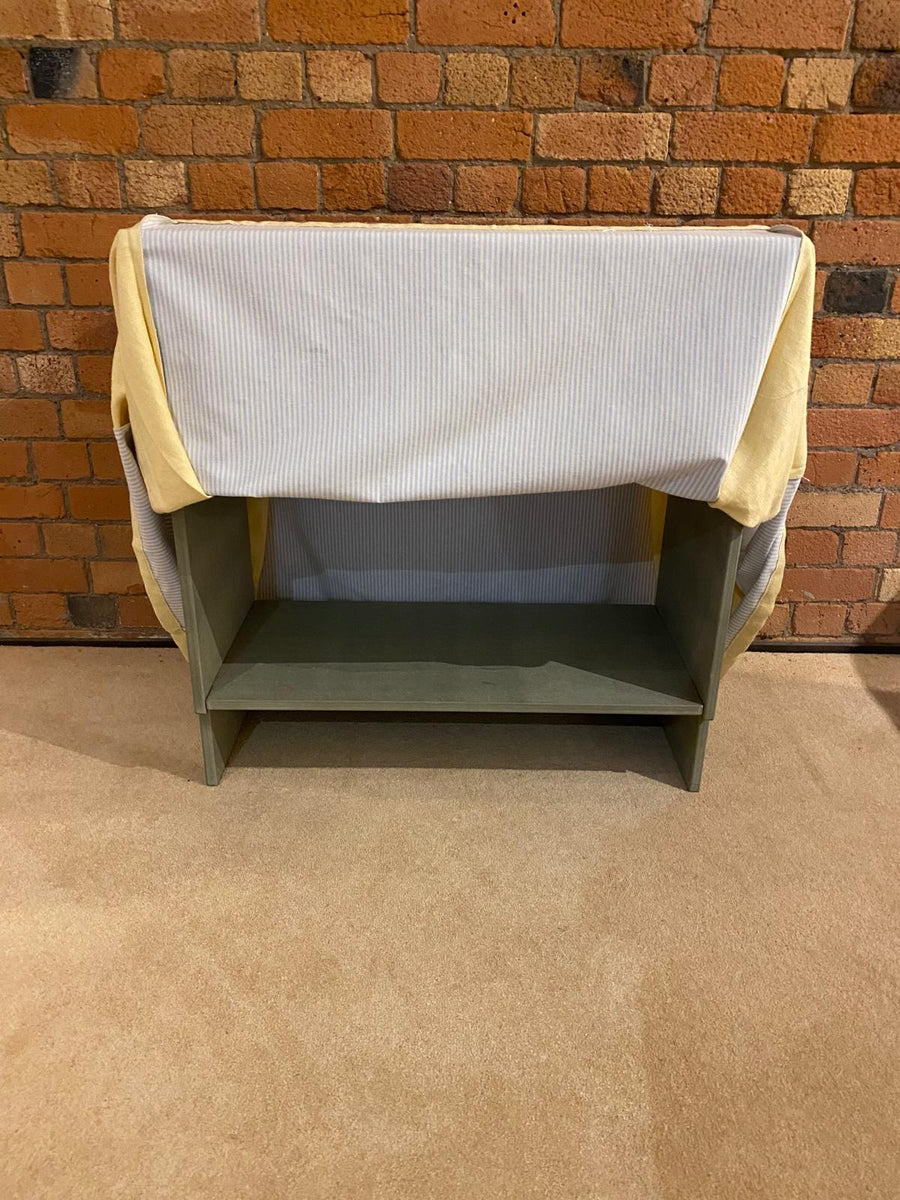 The Ruth MDF console table (with the option of adding a tablecloth!)