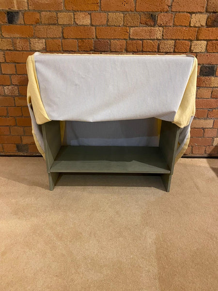 The Ruth MDF console table (with the option of adding a tablecloth!)