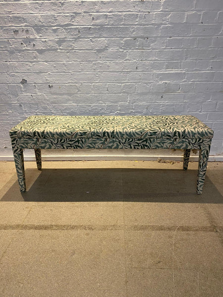 Aria bench in Morris & Co Willow Boughs