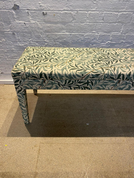 Aria bench in Morris & Co Willow Boughs