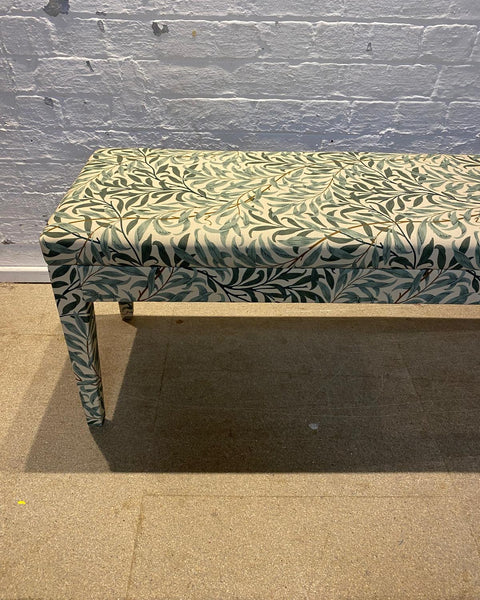 Aria bench in Morris & Co Willow Boughs