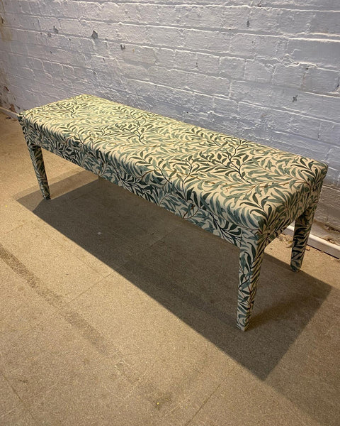 Aria bench in Morris & Co Willow Boughs