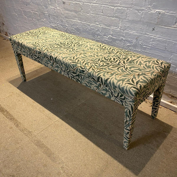 Aria bench in Morris & Co Willow Boughs