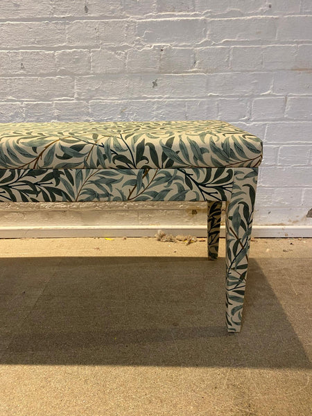 Aria bench in Morris & Co Willow Boughs