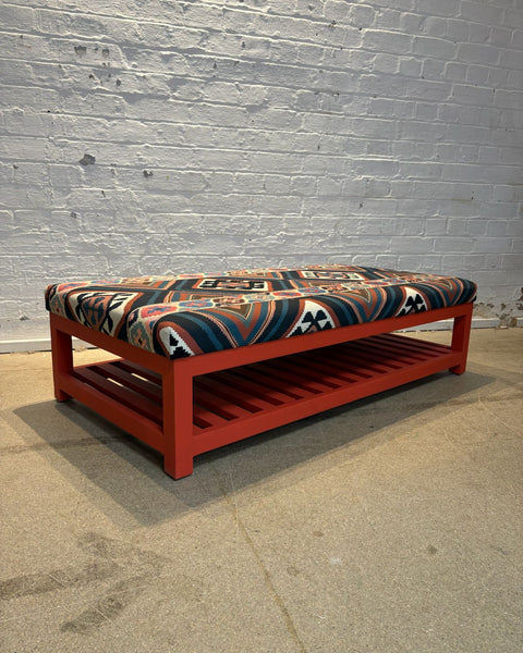 Morris & Co/ Farrow and ball, Florence slatted ottoman