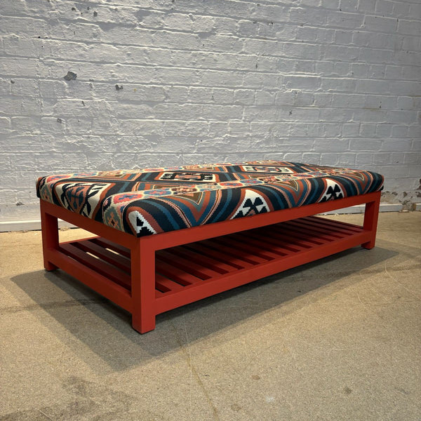 Morris & Co/ Farrow and ball, Florence slatted ottoman