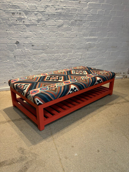 Morris & Co/ Farrow and ball, Florence slatted ottoman
