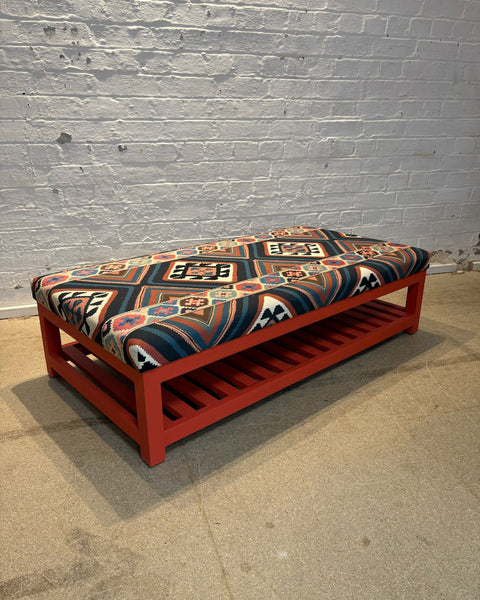 Morris & Co/ Farrow and ball, Florence slatted ottoman
