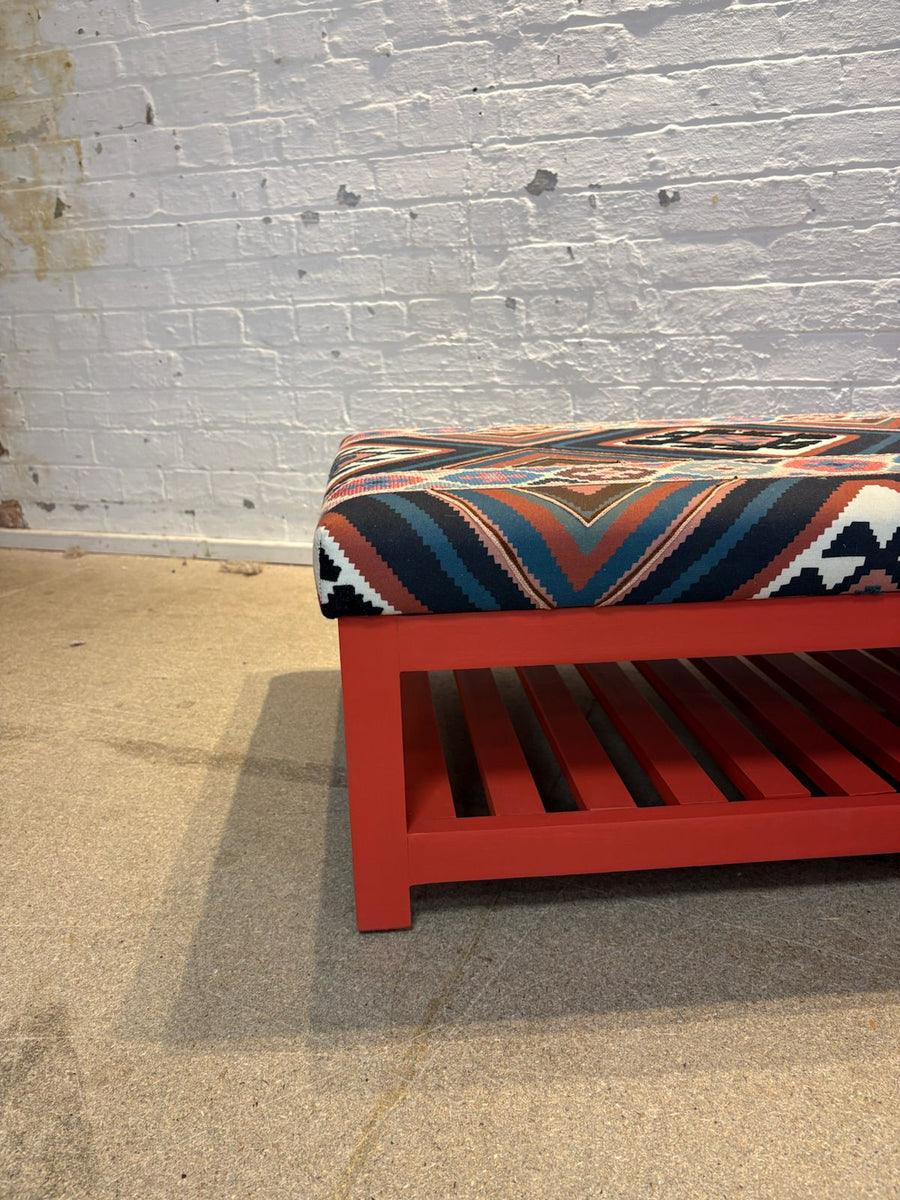 Morris & Co/ Farrow and ball, Florence slatted ottoman