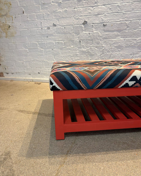 Morris & Co/ Farrow and ball, Florence slatted ottoman