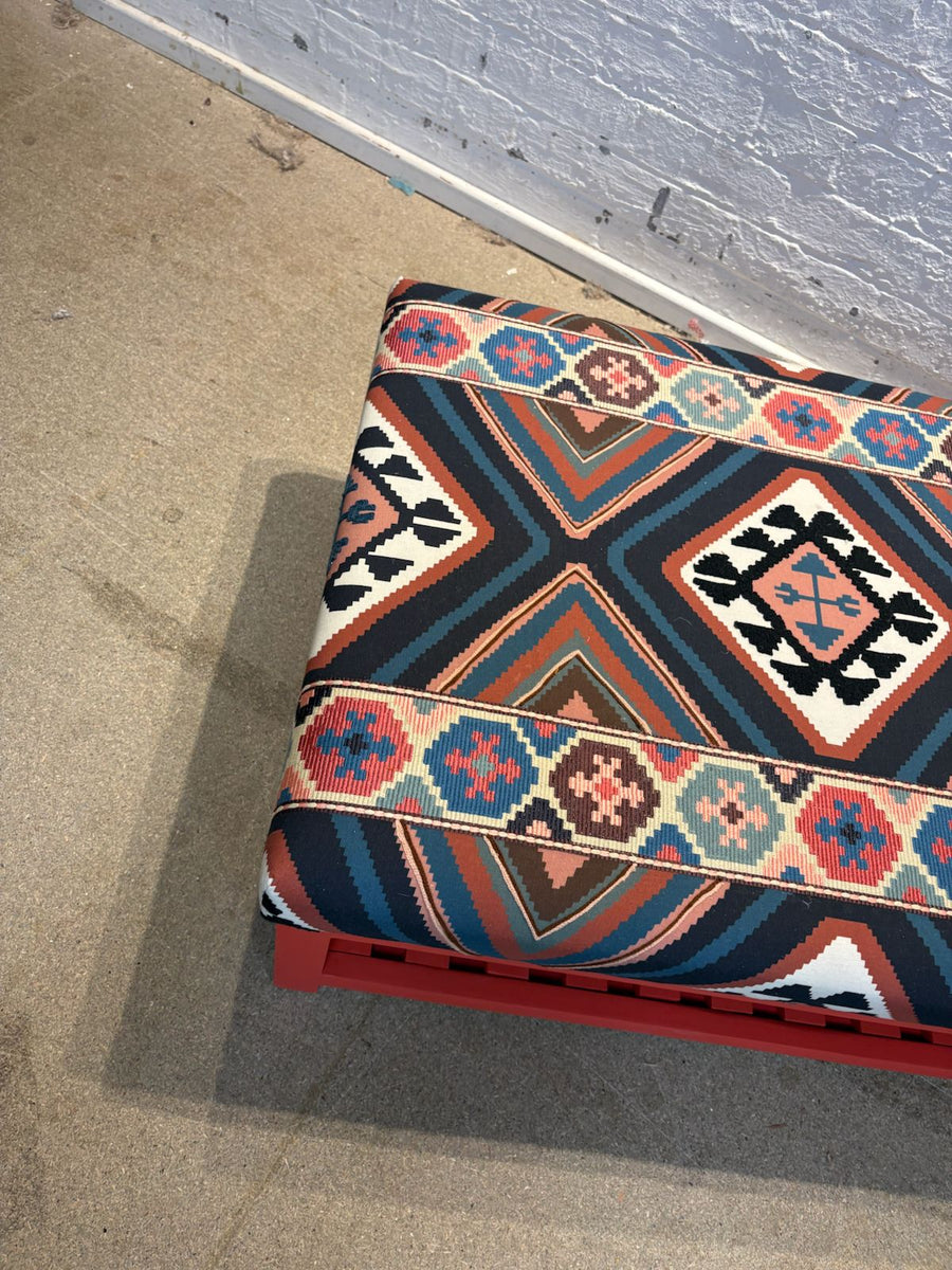 Morris & Co/ Farrow and ball, Florence slatted ottoman