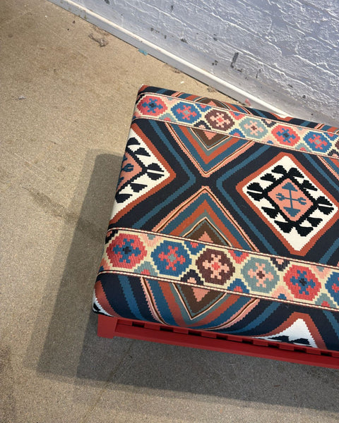 Morris & Co/ Farrow and ball, Florence slatted ottoman