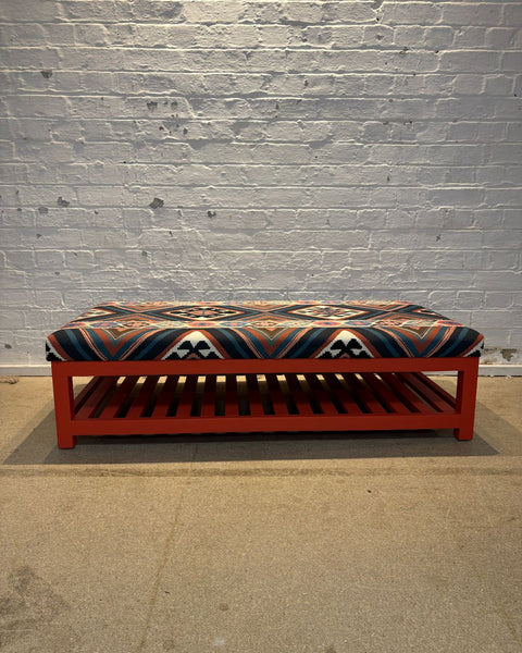 Morris & Co/ Farrow and ball, Florence slatted ottoman