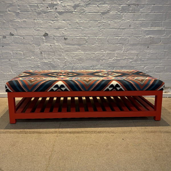 Morris & Co/ Farrow and ball, Florence slatted ottoman