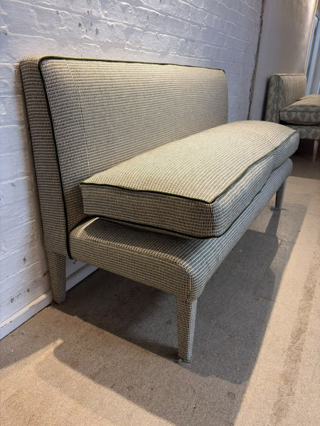 160cm Lucy banquette in cloth shop paradise outdoor green