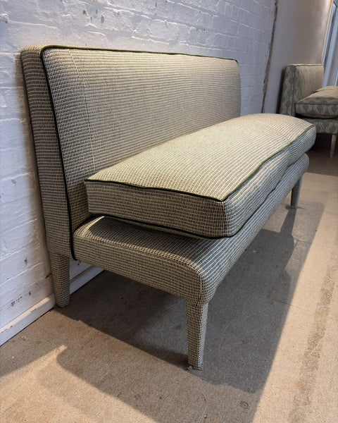 160cm Lucy banquette in cloth shop paradise outdoor green