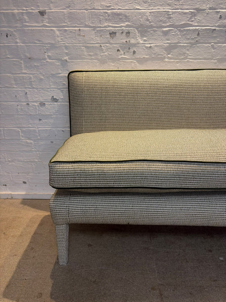 160cm Lucy banquette in cloth shop paradise outdoor green
