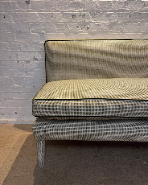 160cm Lucy banquette in cloth shop paradise outdoor green