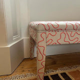 Aria Bench in Your Choice of Fabric - The House Upstairs