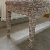 Aria Bench in Your Choice of Fabric - The House Upstairs