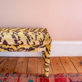 Aria Bench in Your Choice of Fabric - The House Upstairs