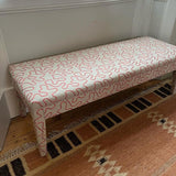 Aria Bench in Your Choice of Fabric - The House Upstairs