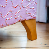 Bespoke All Natural Christine Armchair in Any Fabric - The House Upstairs