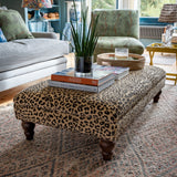 Bespoke Bryher Ottoman Footstool In Any Fabric - The House Upstairs