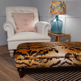 Bespoke Bryher Ottoman Footstool In Any Fabric - The House Upstairs