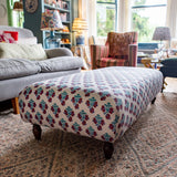 Bespoke Emelia Ottoman Footstool - The House Upstairs