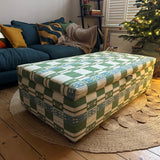 Bespoke Nora Storage Ottoman Footstool In Any Fabric - The House Upstairs