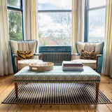 Bespoke Rachel Ottoman In Any Fabric - The House Upstairs