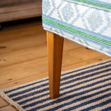 Bespoke Rachel Ottoman In Any Fabric - The House Upstairs