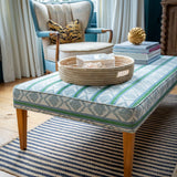 Bespoke Rachel Ottoman In Any Fabric - The House Upstairs