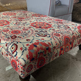 Bespoke XL Bryher Ottoman In Any Fabric - The House Upstairs