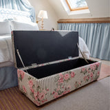 Bespoke Zoey End of Bed Storage Ottoman - The House Upstairs