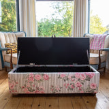 Bespoke Zoey End of Bed Storage Ottoman - The House Upstairs