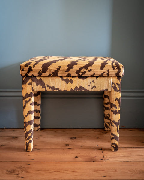 Betty Stool In Any Fabric - The House Upstairs