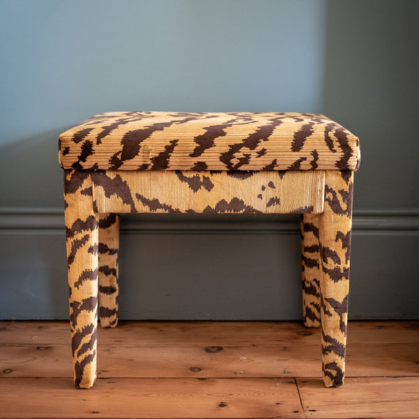 Betty Stool In Any Fabric - The House Upstairs