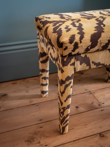 Betty Stool In Any Fabric - The House Upstairs