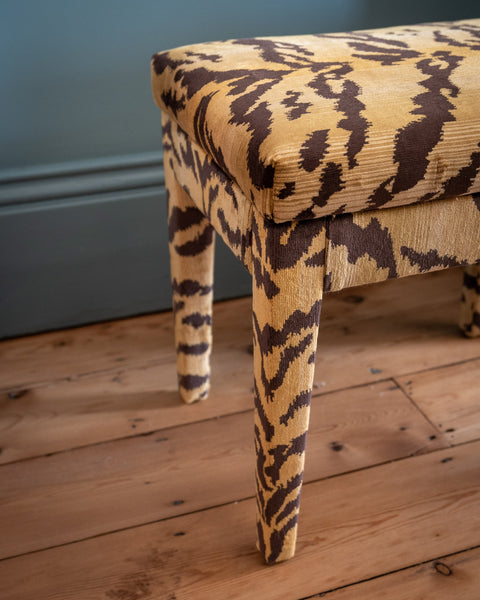 Betty Stool In Any Fabric - The House Upstairs