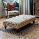 Classic Bryher Ottoman Footstool In Studio Ashby Afua - The House Upstairs