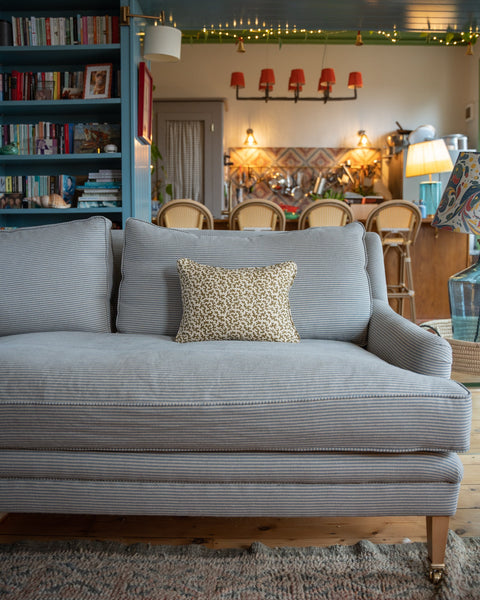 Colefax & Fowler Lumbar Cushion - The House Upstairs