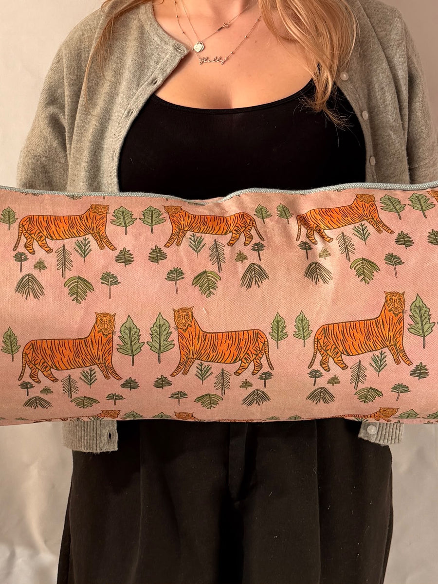 Annika Reed Tiger Tiger Bolster 90 x 35 cm