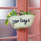 Handmade & Hand embroidered Poo Bags Basket - The House Upstairs