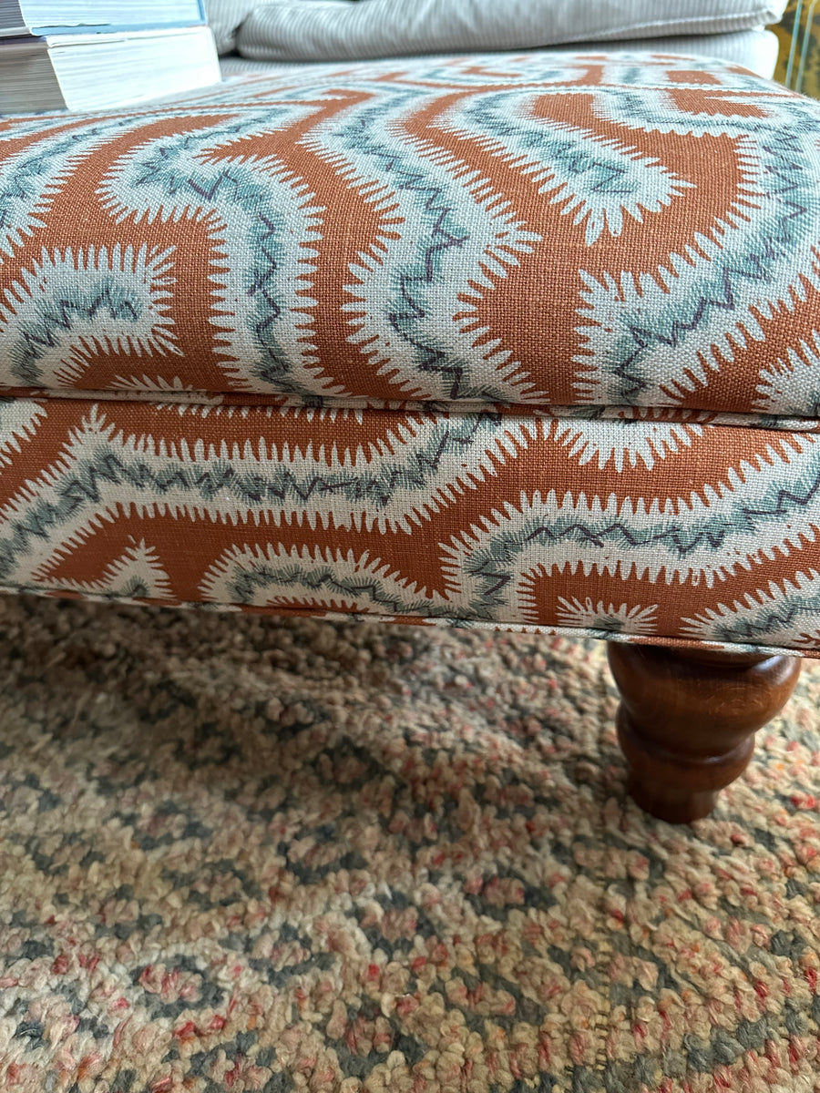 Bryher Classic Ottoman In Any Rapture & Wright Colourway