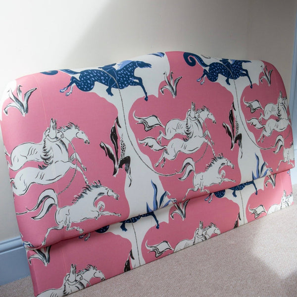 Kim Upholstered Fabric Headboard - The House Upstairs