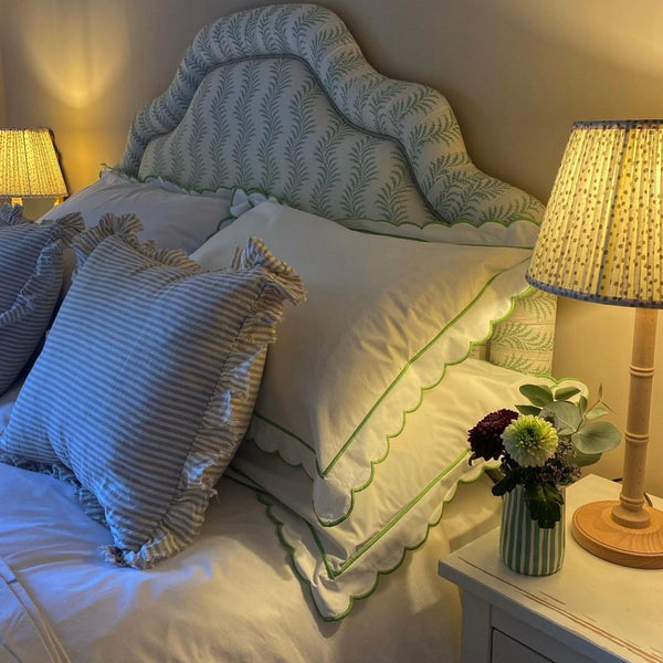 Mel Upholstered Cushion Headboard - The House Upstairs